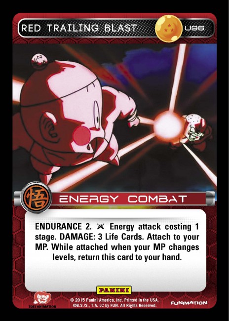 Red Trailing Blast (FOIL)